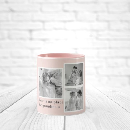 Collage Photo  Best Grandma Ever Best Beauty Gift Mug