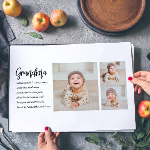 Collage Photo & Best Grandma Ever Best Beauty Gift Placemat