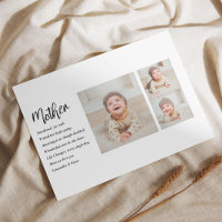 Collage Photo & Best Mother Quote Lovely Gift