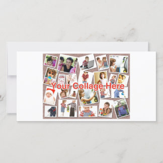 Collage Photo Card