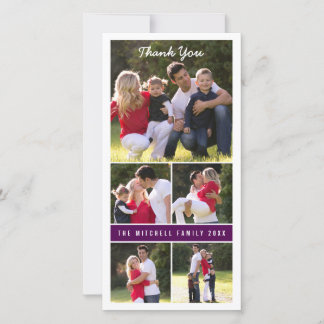Collage Photo Card | Custom Thank You Card