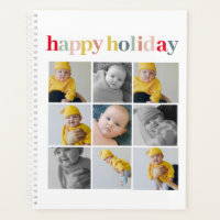 Collage Photo | Colorful Happy Holiday Planner