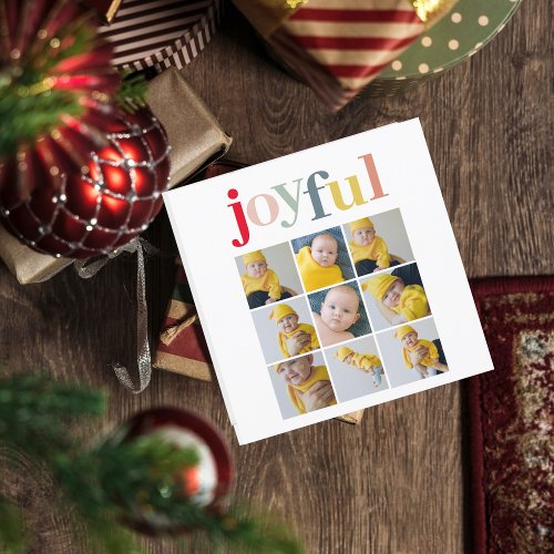 Collage Photo  Colorful Joyful Holiday Gift