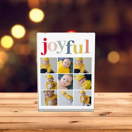 Collage Photo  Colorful Joyful Holiday Gift