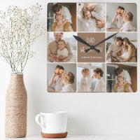 Collage Photo Dad We Love You Happy Fathers Day