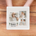 Collage Photo & Grandma Kitchen Is Always Open Acrylic Tray<br><div class="desc">Looking for the perfect gift for your grandma, or for anyone who loves spending time in the kitchen? Look no further than this unique and customizable product! Featuring a beautiful collage of your favorite photos, this design is sure to capture your memories and make them last. And with the charming...</div>