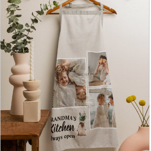 My Favorite People Watercolor Floral Personalized Apron