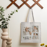 Collage Photo & Grandma Kitchen Is Always Open Tote Bag<br><div class="desc">Looking for the perfect gift for your grandma, or for anyone who loves spending time in the kitchen? Look no further than this unique and customizable product! Featuring a beautiful collage of your favorite photos, this design is sure to capture your memories and make them last. And with the charming...</div>