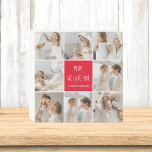 Collage Photo Mom Red We Love You Best Mother Gift Wooden Box Sign<br><div class="desc">"Collage Photo Mom Red We Love You" is a beautiful and sentimental gift that is perfect for showing your mother how much you appreciate and love her. This gift includes a collage of photos, carefully curated to showcase some of your most cherished memories with your mother. This gift is ideal...</div>