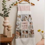 Collage Photo Mom We Love You Best Mother Gift Apron<br><div class="desc">This collage photo frame is a perfect gift to express your love for your mother. The frame is beautifully designed with shades of pink, adding a touch of femininity and elegance to the overall look. The frame can hold multiple photos of different sizes, allowing you to create a unique and...</div>