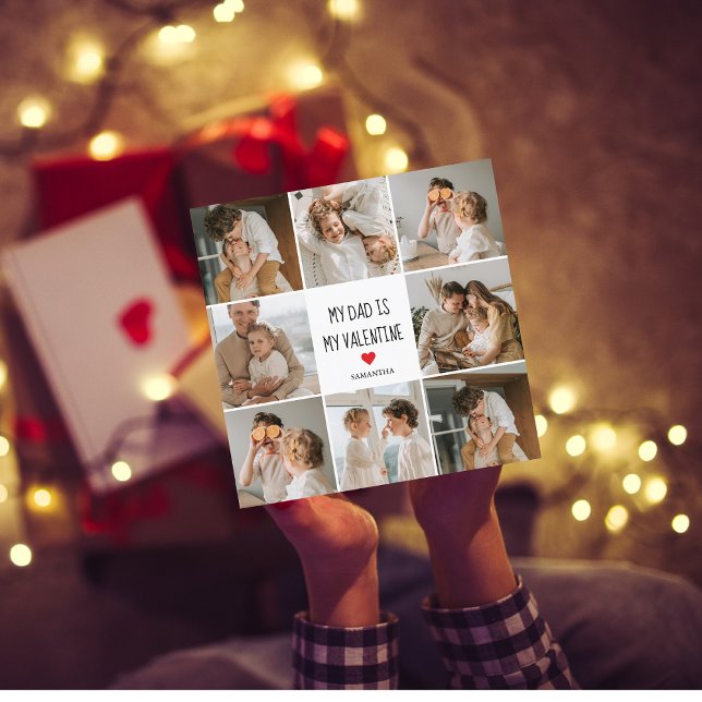 Collage Photo | My Dad Is My Valentine Gift (Creator Uploaded)