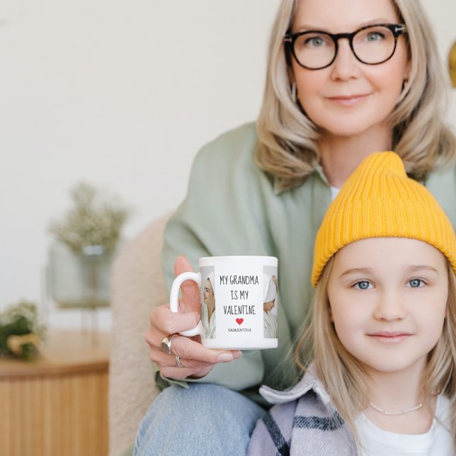 Collage Photo | My Mom Is My Valentine Gift Mug (Creator Uploaded)