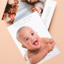 collage photo online editable baby birth announcement