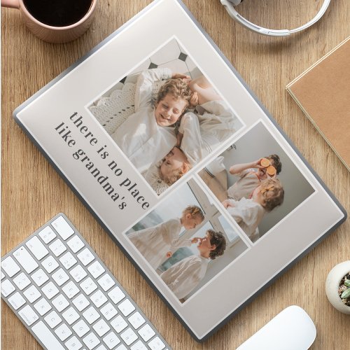 Collage Photo  Quote Best Grandma Gift HP Laptop Skin