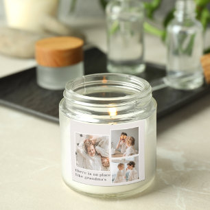 Collage Photo & Quote Best Grandma Gift Square Sticker