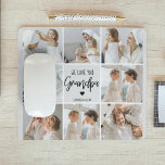 Collage Photo | We Love You Grandpa Gift  Mouse Pad<br><div class="desc">Collage Photo | We Love You Grandpa Gift</div>