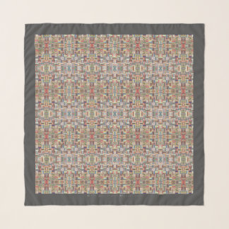 Collage scarf Betty J Vernon Designs 2019
