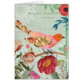 Collage-Style Songbird (Front)