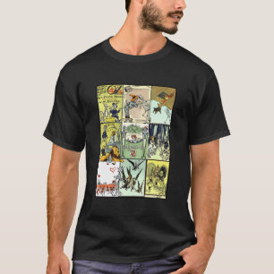Collage The Wonderful Wizard Of Oz By Dorothy And  T-Shirt