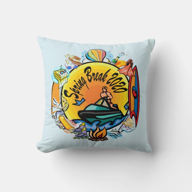 Collage- Throw Pillow (Front)