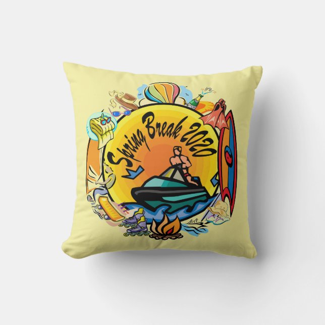 Collage- Throw Pillow (Front)