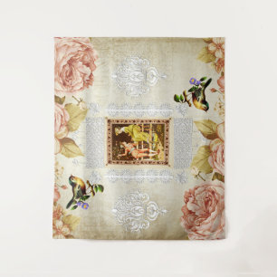 collage vintage tapestry