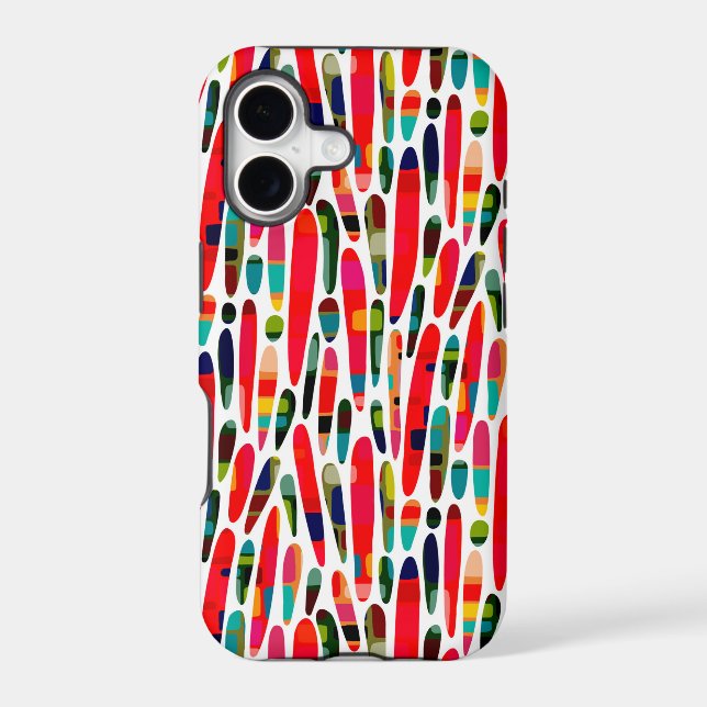 Collaged Color Splash 150222 Iphone Case (Back)