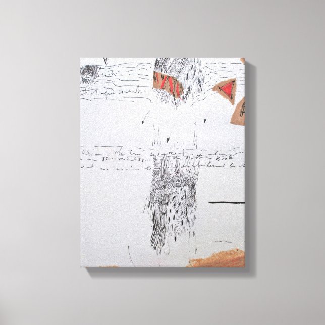 Collages Bruyants Artist's Book 10th page Canvas (Front)