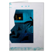 Collages Bruyants Artist's Book Blue Room 2 Card (Front)