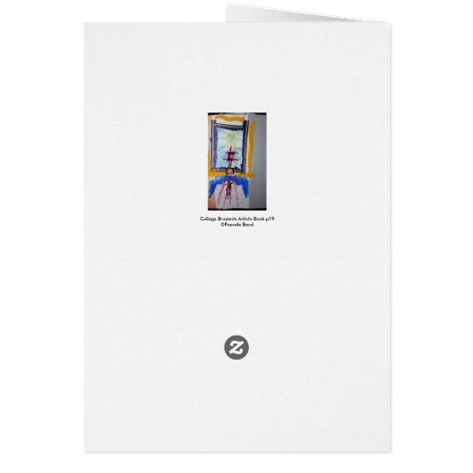 Collages Bruyants Artist's Book Snail Ravings (Back)