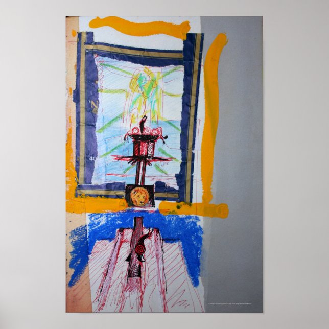 Collages Bruyants Artist's Book Snail Ravings P Poster (Front)