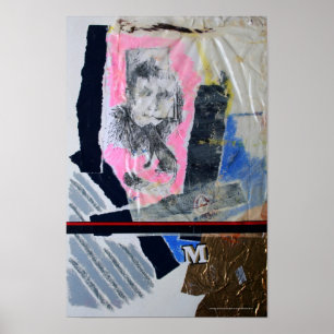 Collages Bruyants Artist's Book stuck in your life Poster