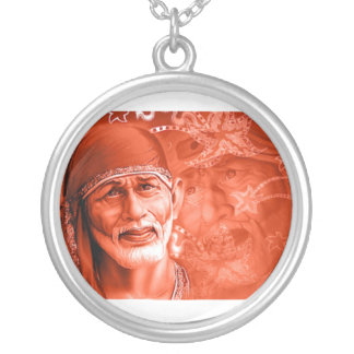 Collar - Shirdi Sai Baba Silver Plated Necklace