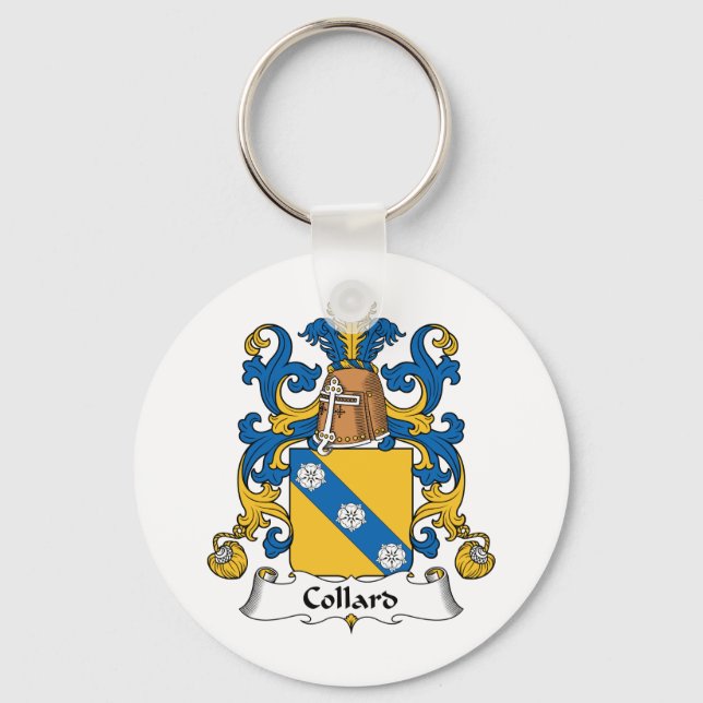 Collard Family Crest Keychain (Front)