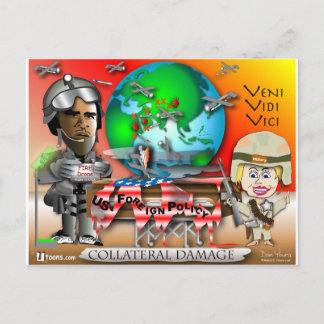Collateral Damage Postcard