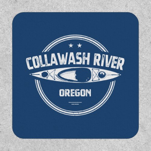 Collawash River Oregon Kayaking Patch