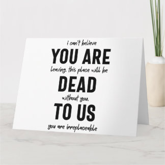 colleague farewell, retirement, coworker goodbye, card