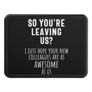 colleague farewell, retirement, coworker, goodbye, hitch cover