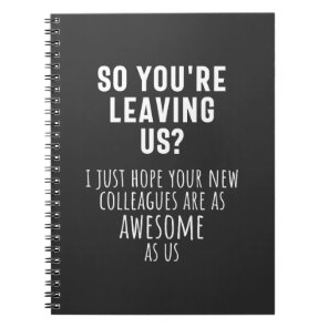 colleague farewell, retirement, coworker, goodbye, notebook
