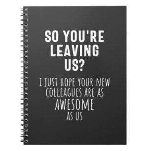 colleague farewell, retirement, coworker, goodbye, notebook