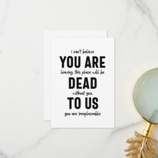 colleague farewell, retirement, coworker goodbye, thank you card