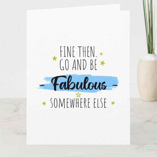 Colleague Leaving, Going Away Farewell Gift Card (Front)