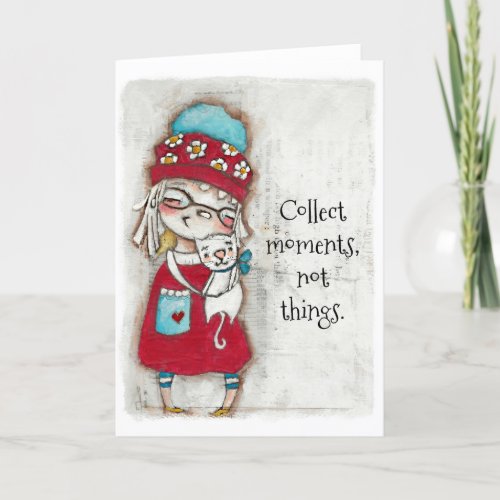 Collect Moments _ Friendship card blank inside