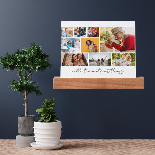 Collect Moments Script Multi Photo Collage Modern Picture Ledge