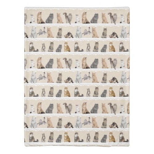 Collectable Cats Duvet Cover