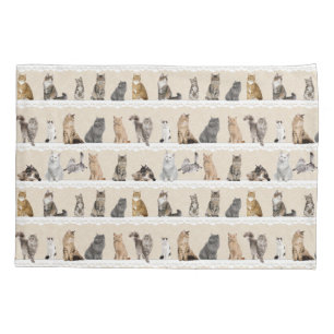 Collectable Cats Pillow Case