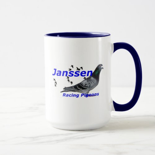 Collectable Series  Janssen Racing Pigeons Mug