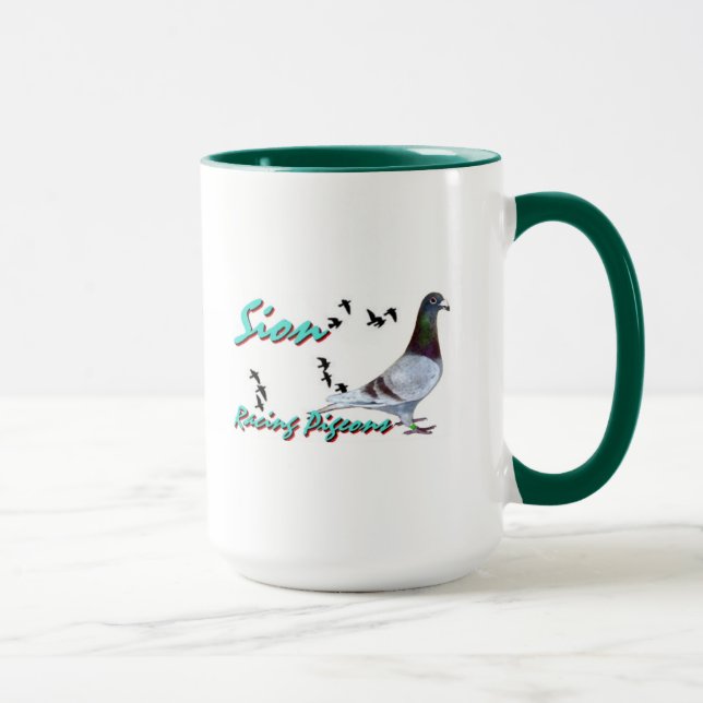 Collectable Series  Sion Racing Pigeon Mug (Right)