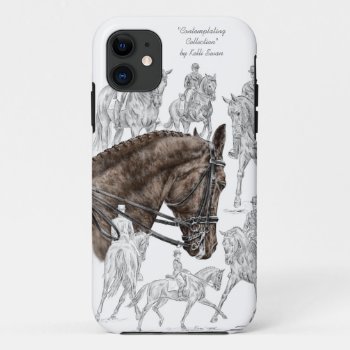 Collected Dressage Horses Fei Iphone 11 Case by KelliSwan at Zazzle