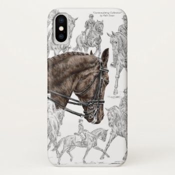 Collected Dressage Horses Fei Iphone X Case by KelliSwan at Zazzle